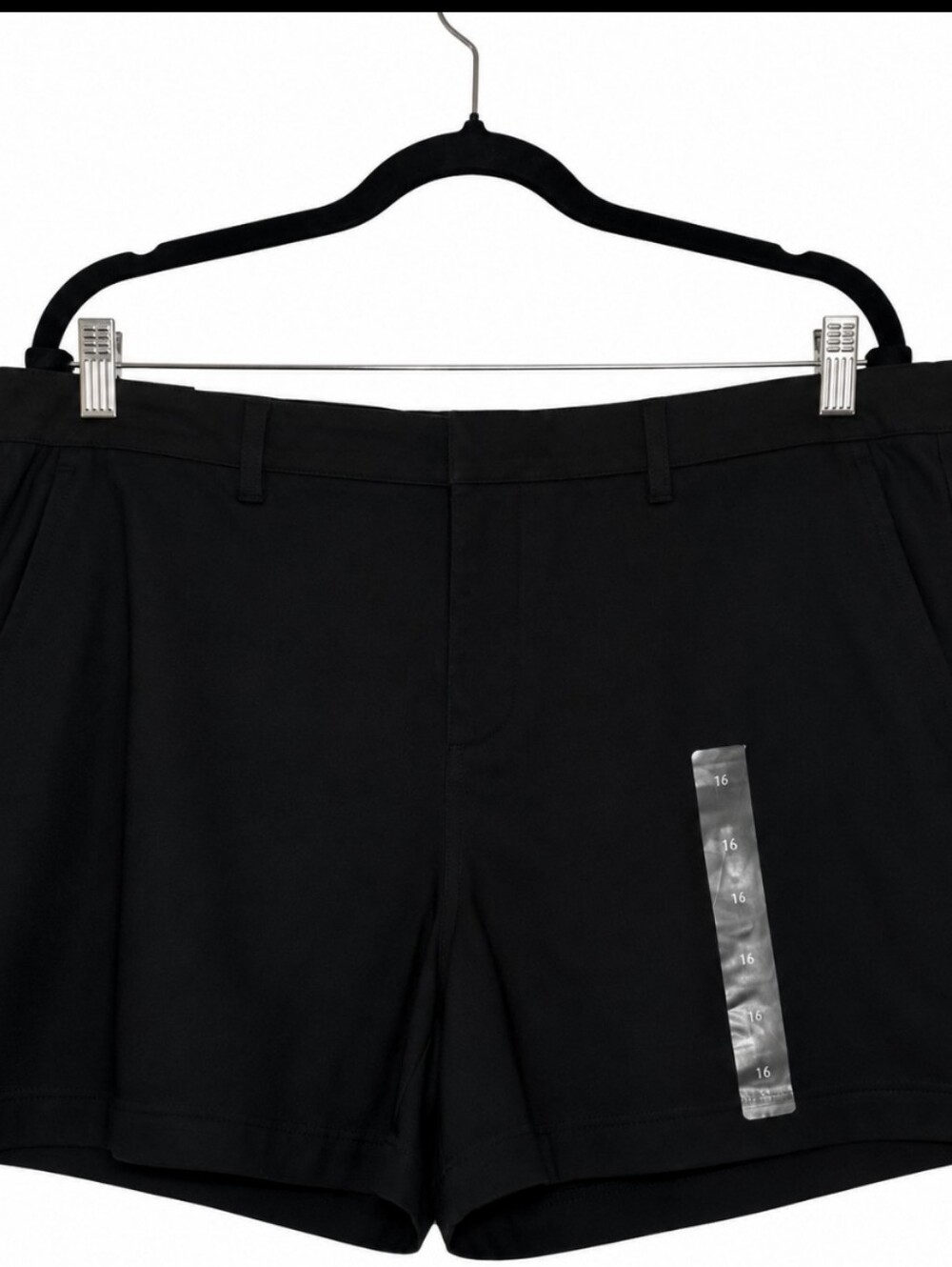 NWT- Tommy Hilfiger Black High-Waist Women's Shorts